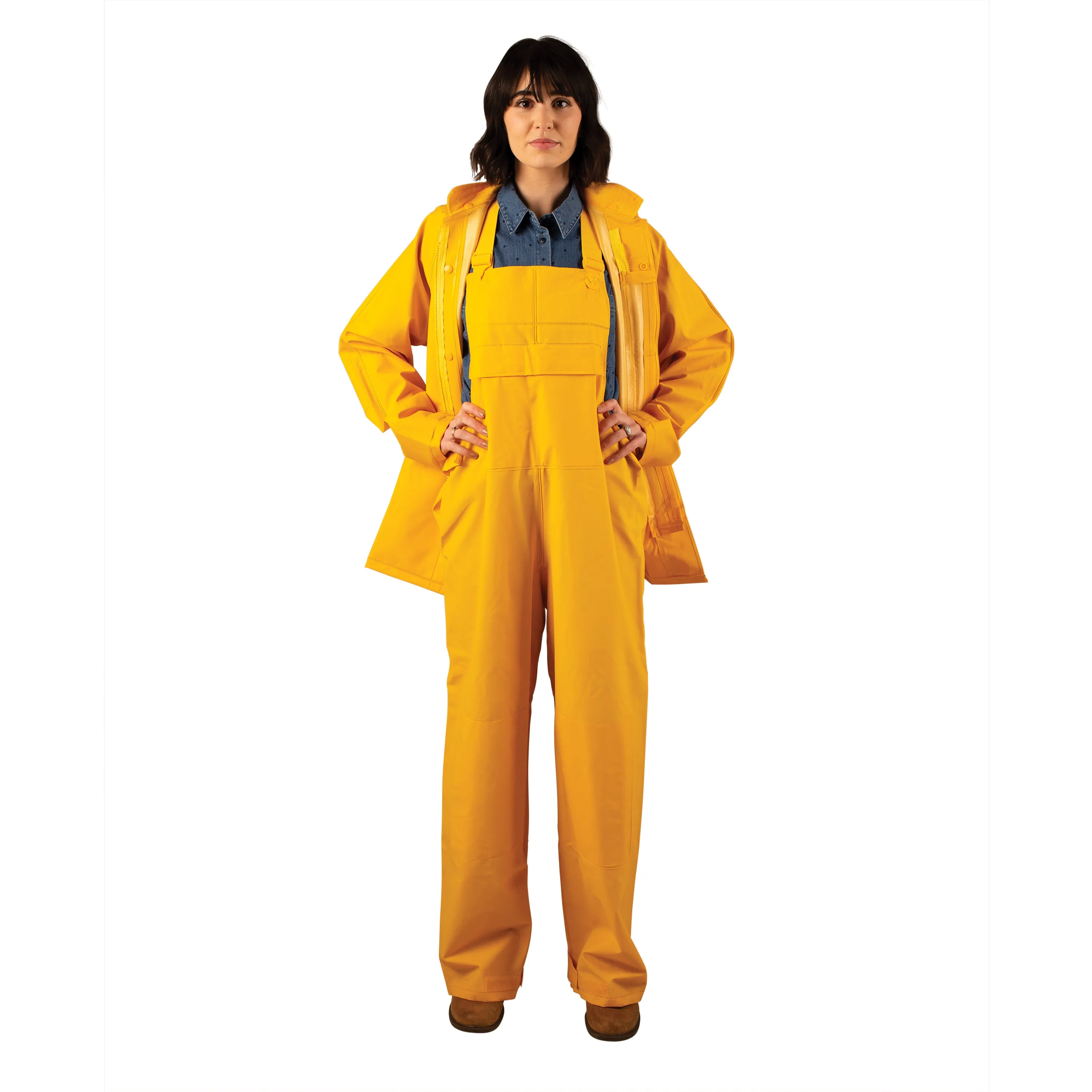 Stansport Commercial Rainsuit - Yellow - 4Xl