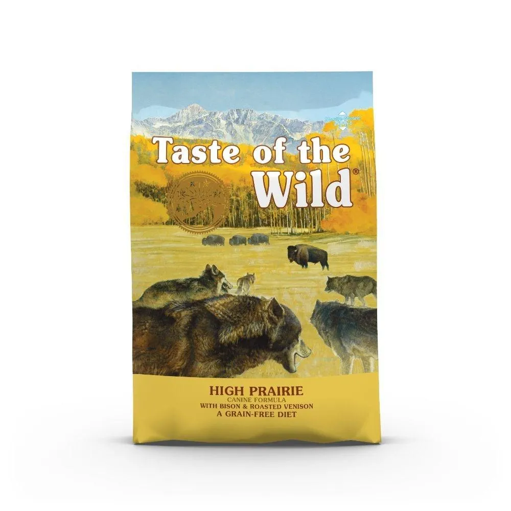 Taste of the Wild Dog High Prairie Bison and Venison Dry Food 18.14kg {)_(}