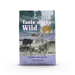 Taste of the Wild Dog Sierra Mountain Lamb Dry Food 5.6kg {)_(}