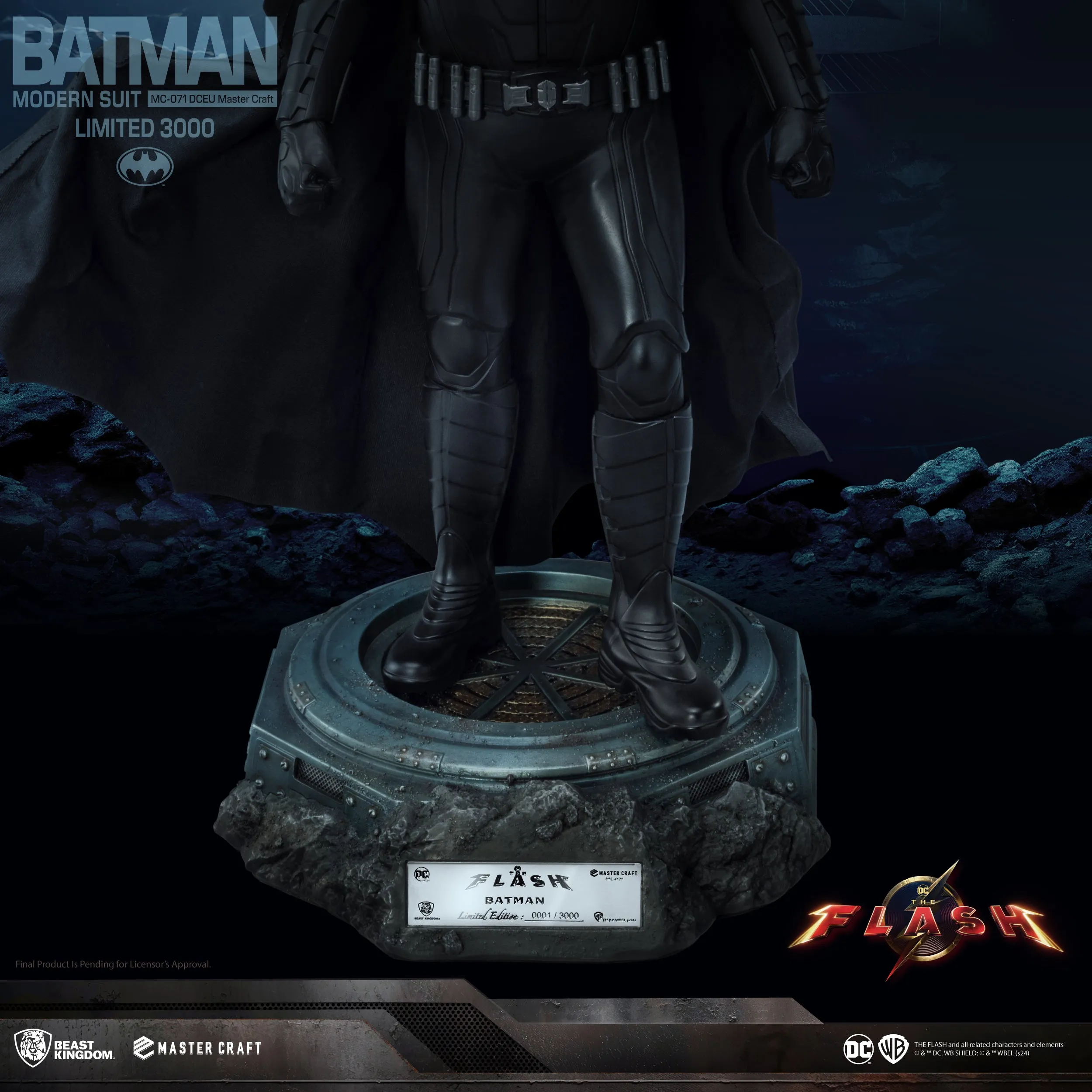 The Flash Batman Master Craft Table Top Statue