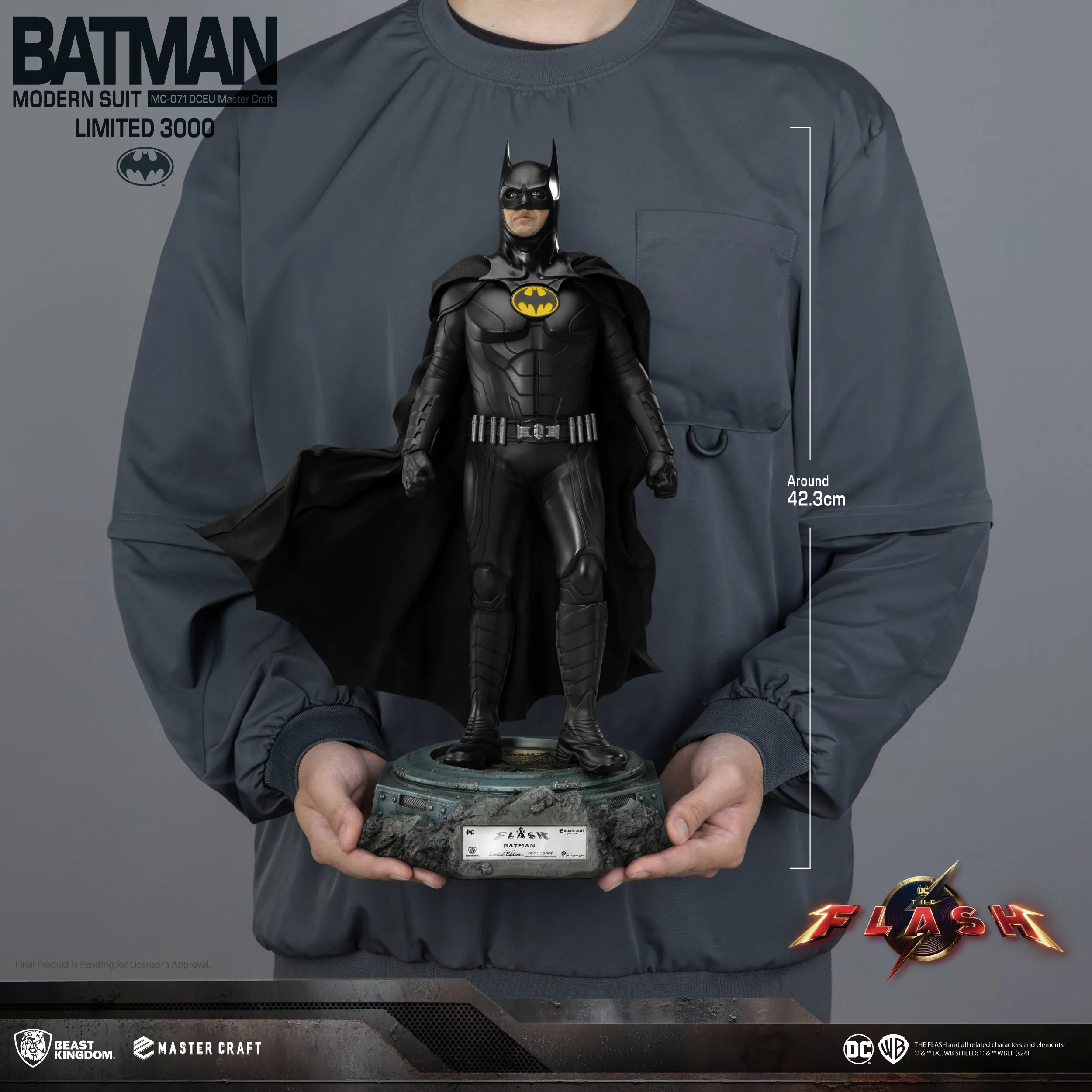 The Flash Batman Master Craft Table Top Statue