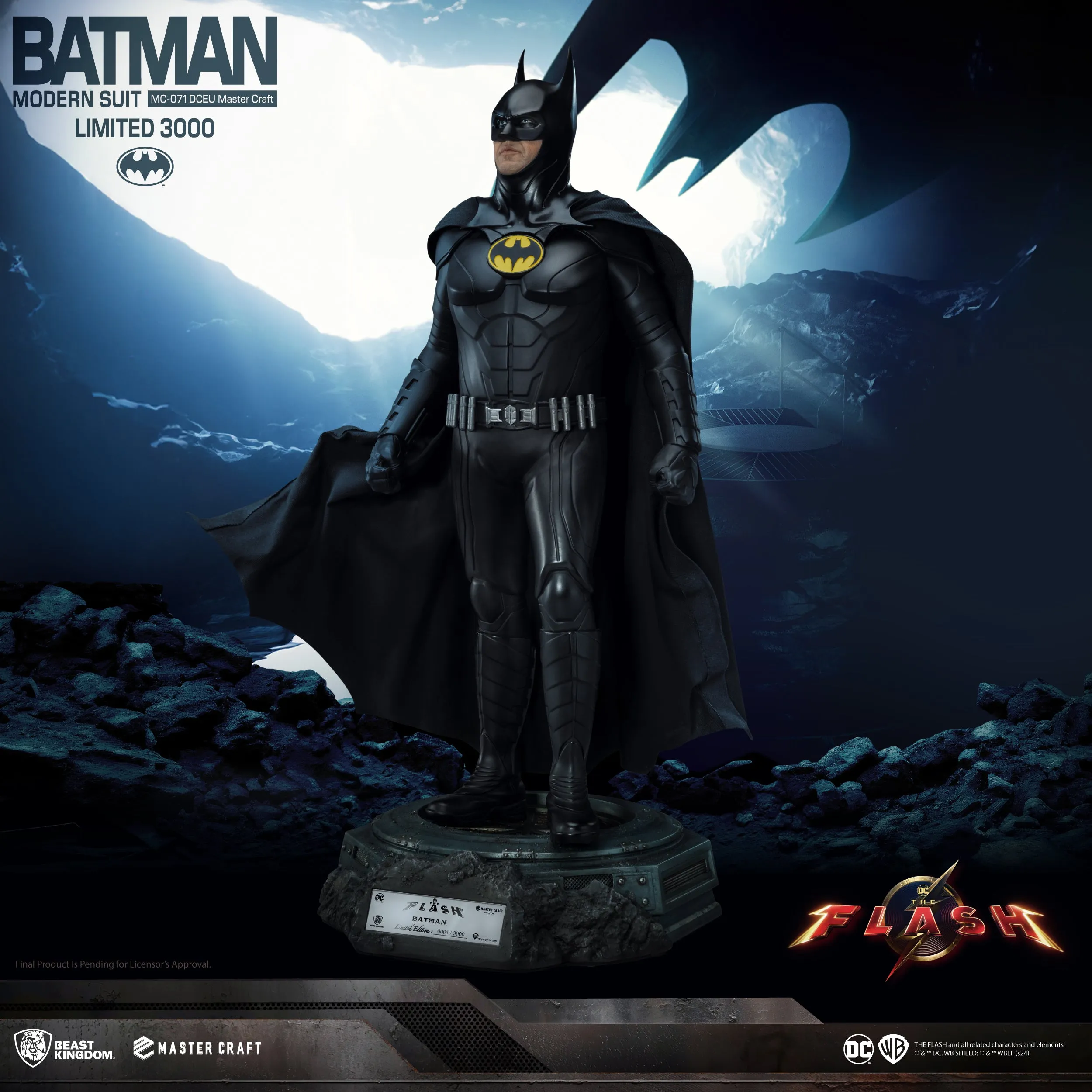 The Flash Batman Master Craft Table Top Statue