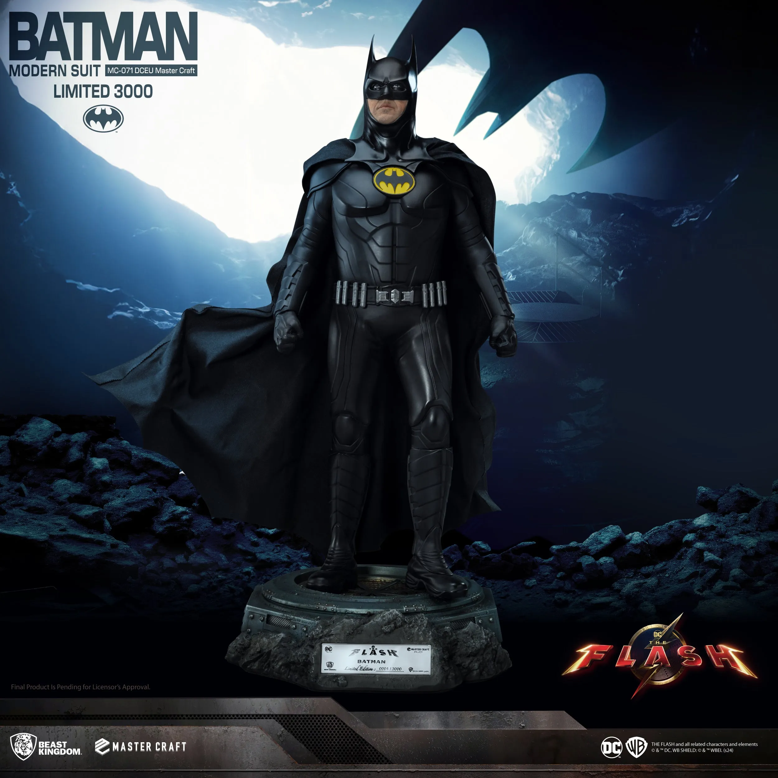 The Flash Batman Master Craft Table Top Statue