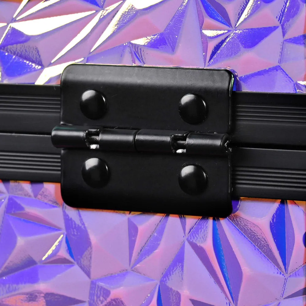 TheLAShop Makeup Train Case with Mirror & Extendable Tray