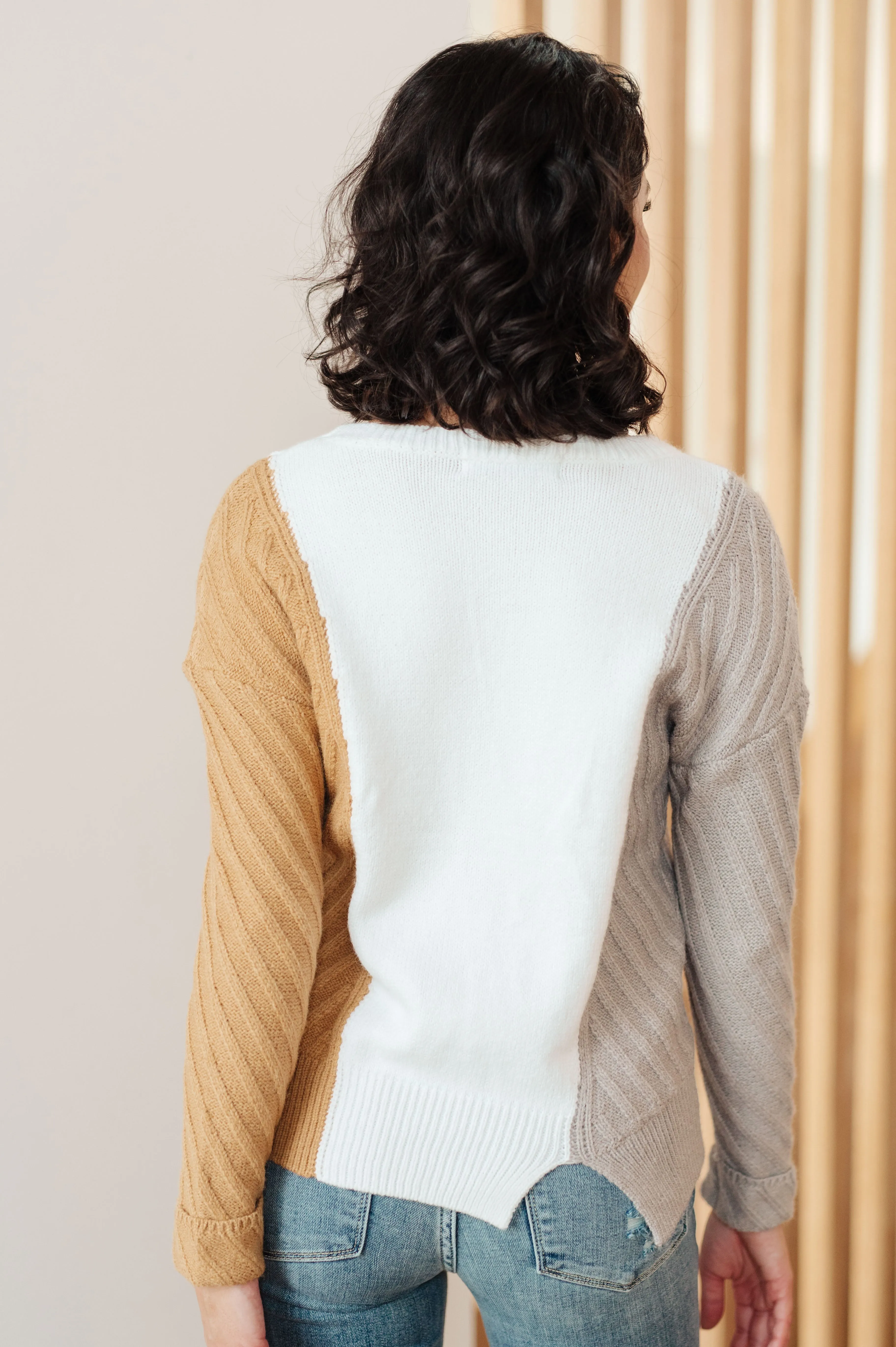 This, That, and the Other Color Block Sweater - 11/25