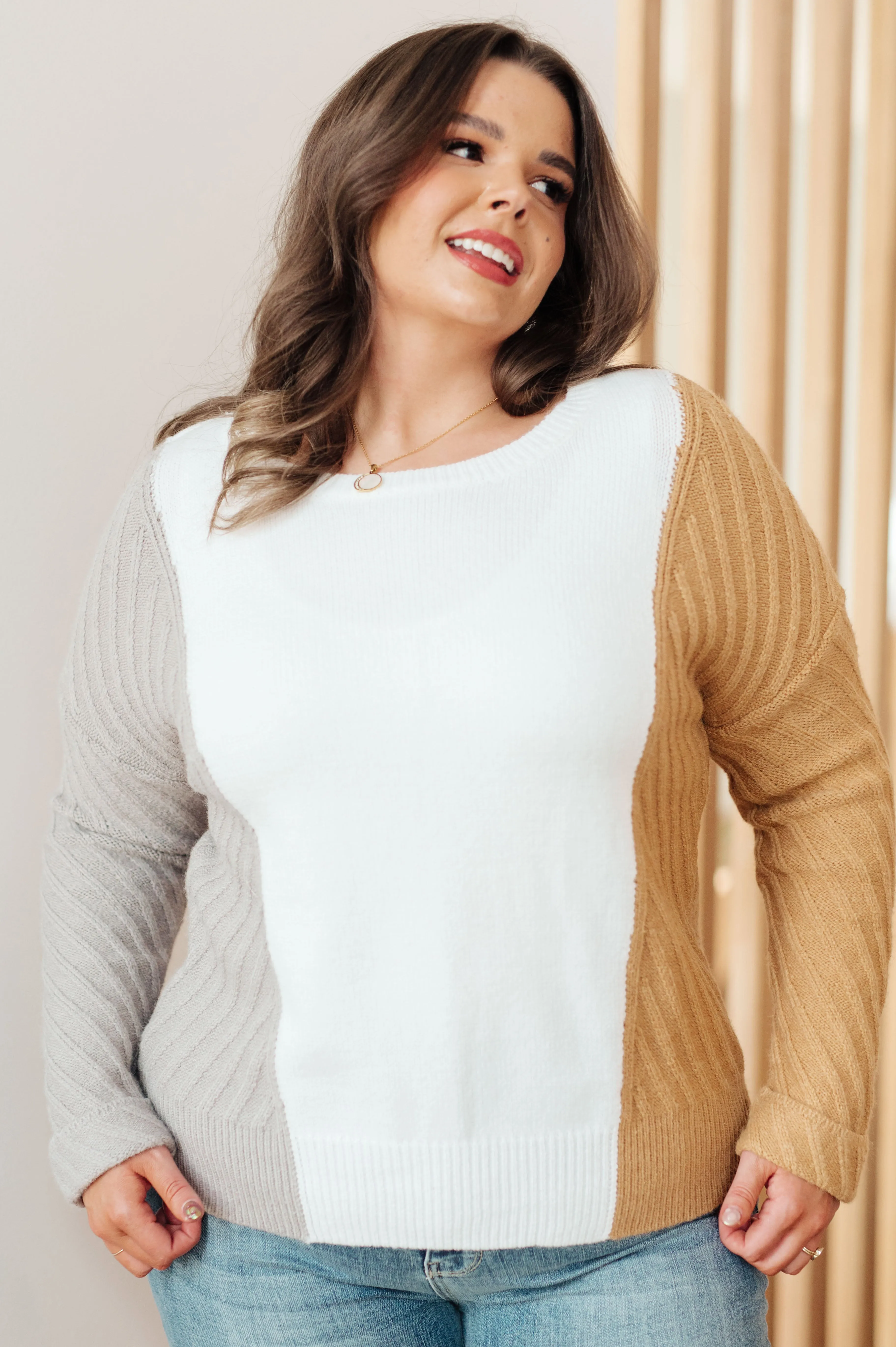 This, That, and the Other Color Block Sweater - 11/25