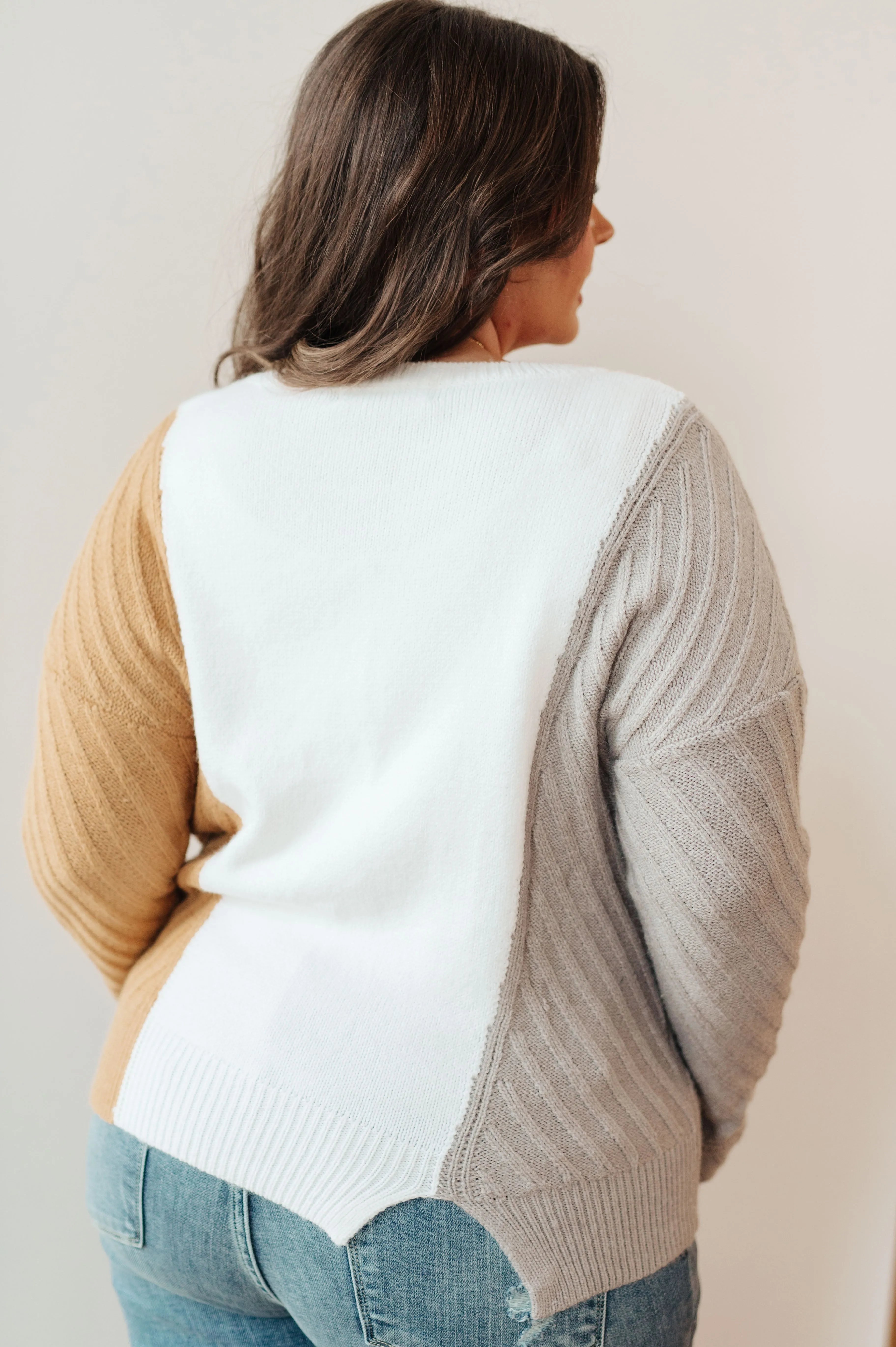 This, That, and the Other Color Block Sweater - 11/25