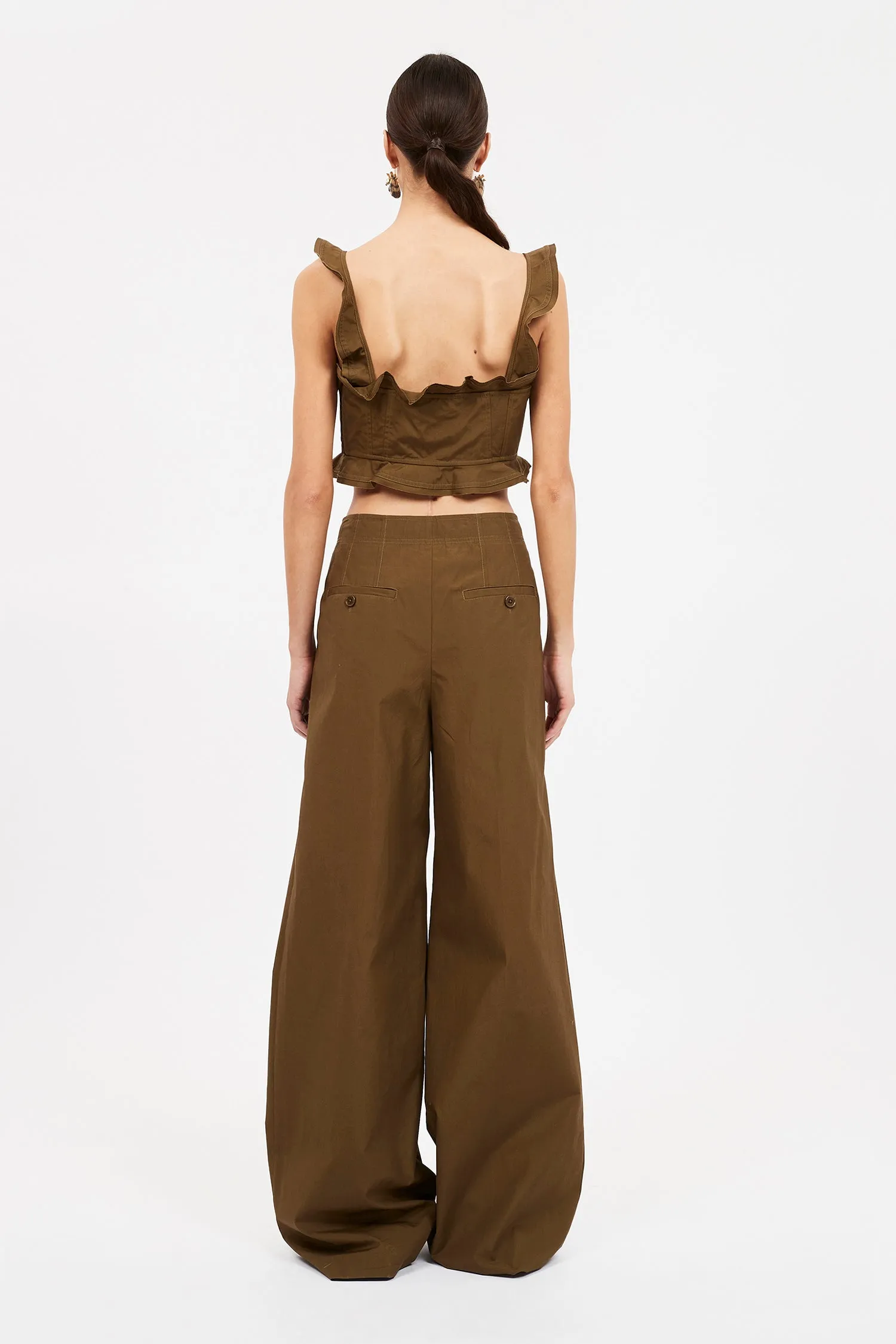 Ulla Johnson - Belle Top in Militaire