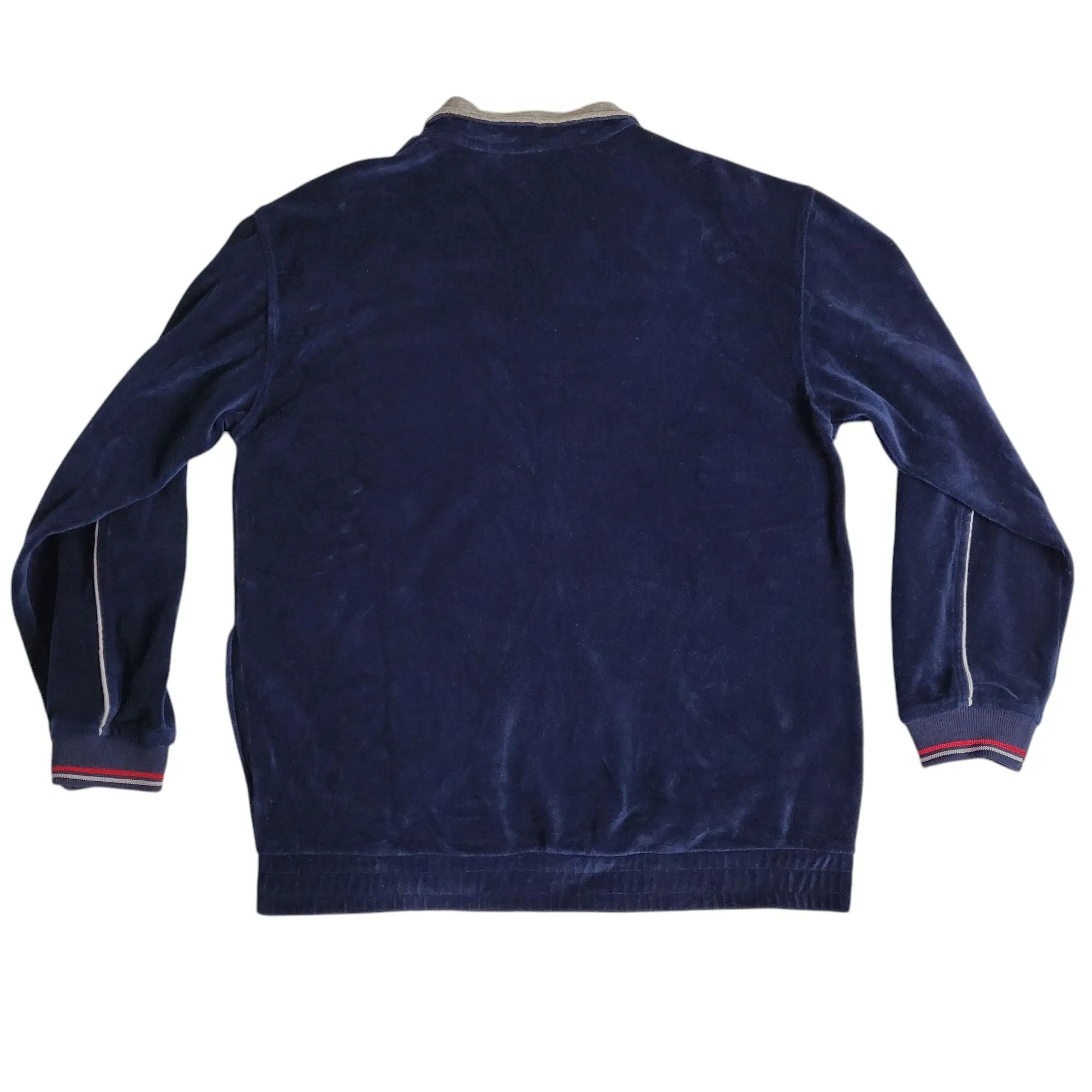 U.S. Polo Assn. Blue Zip Up Sweater Men's Size Medium
