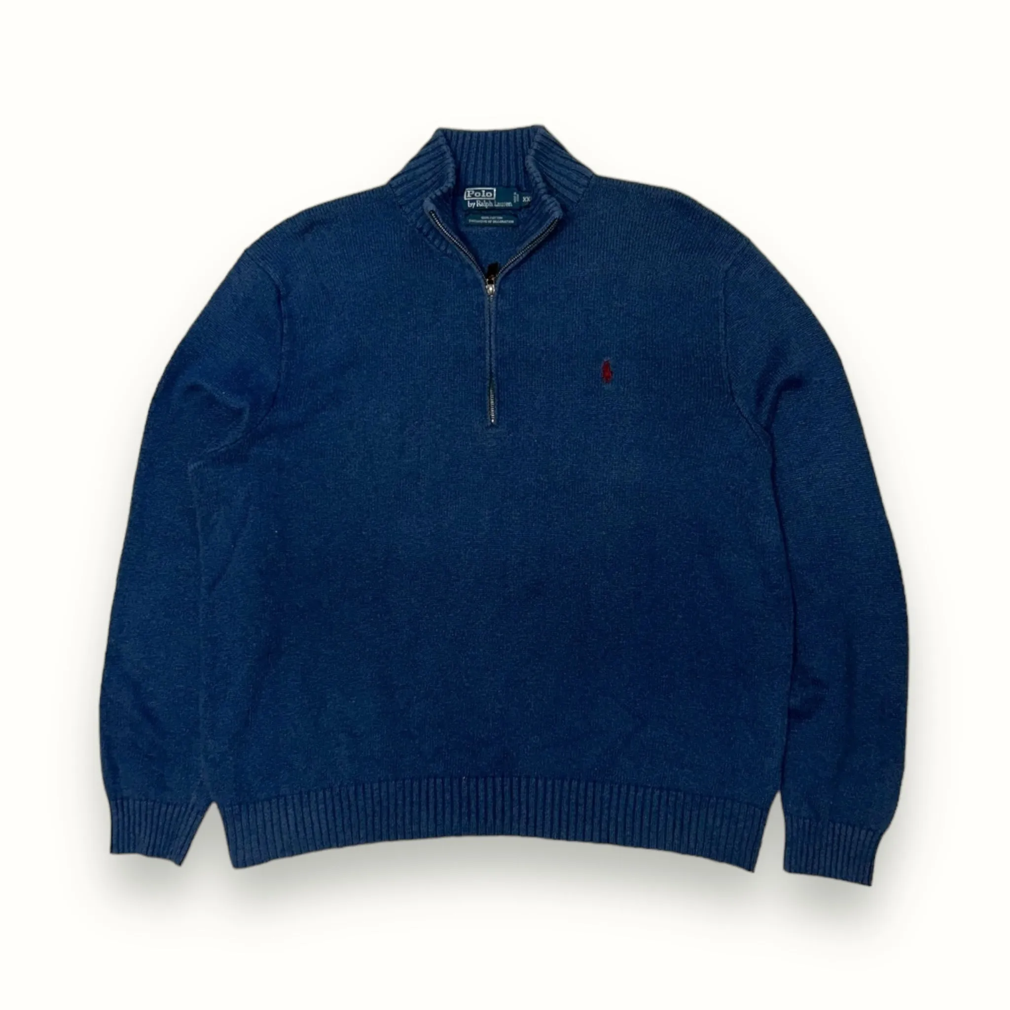 Vintage Ralph Lauren quarter zip knit sweater (XXL)