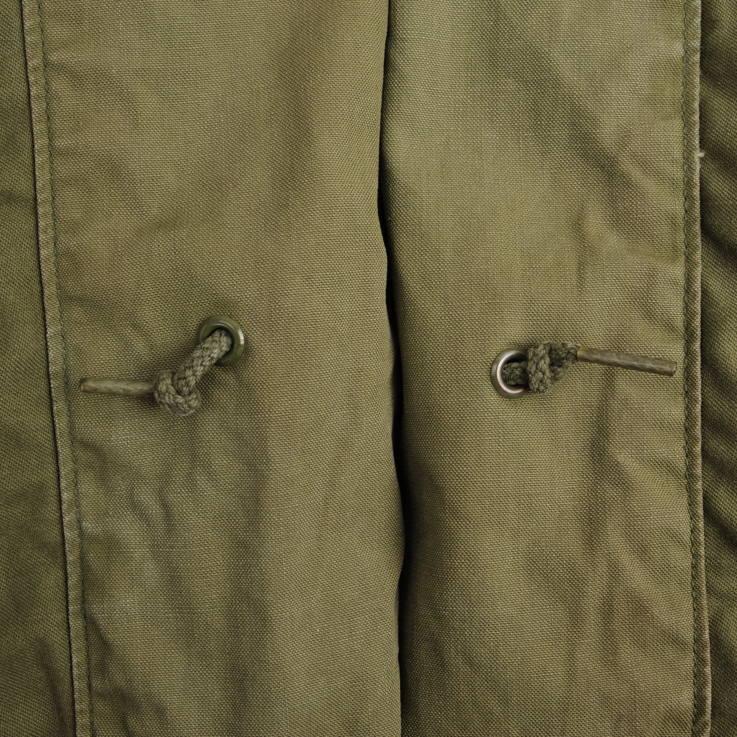 VINTAGE US ARMY M65 M-1965 FIELD JACKET 1970S VIETNAM WAR SIZE MEDIUM REGULAR