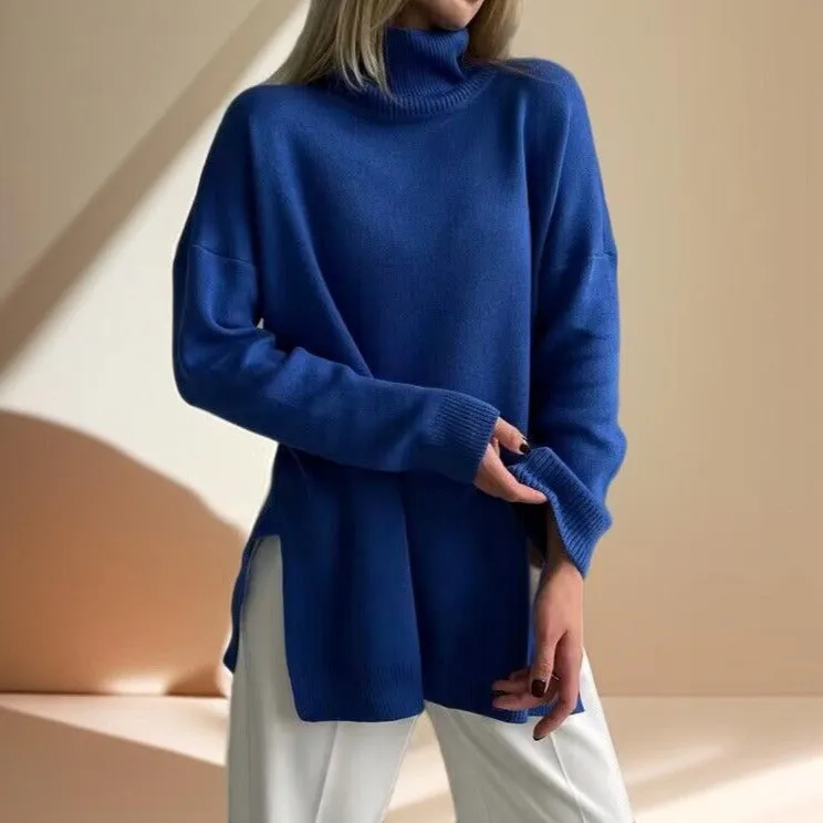 Women's Fashion Loose Turtleneck Sweater