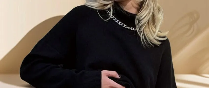 Women's Fashion Loose Turtleneck Sweater